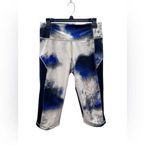 LULULEMON Athletica Crop Milky Way Multi Color Legging Abstract